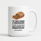 Kubek z nadrukiem "Kubek z makowcem"
