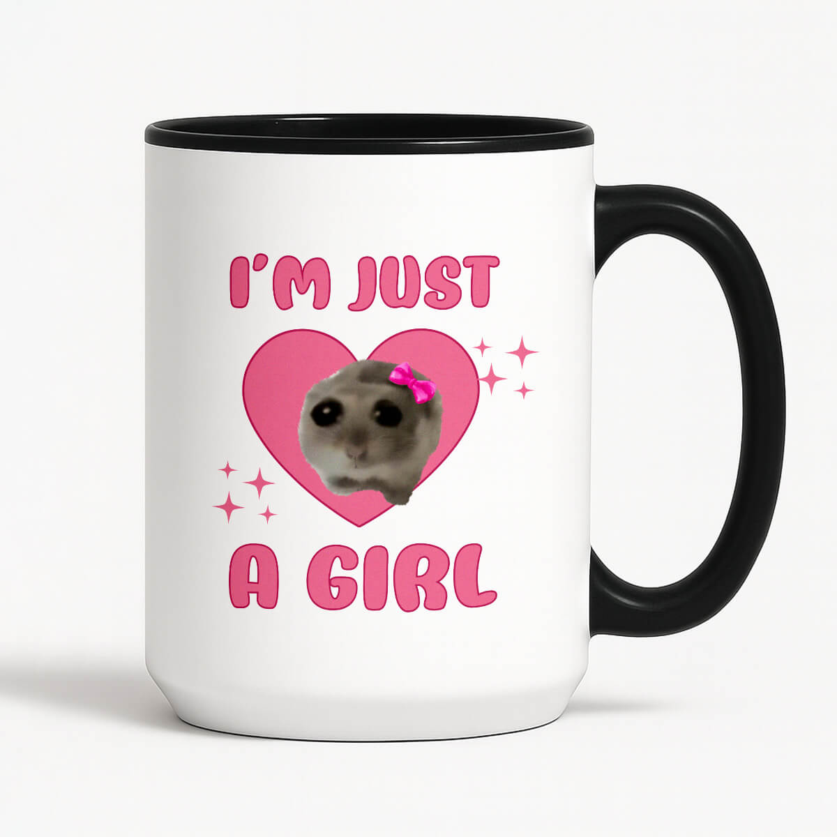 Kubek z nadrukiem "I'm just a girl"