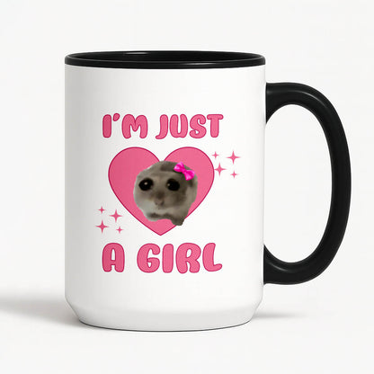 Kubek z nadrukiem "I'm just a girl"