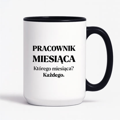 Kubek z nadrukiem - "Pracownik miesiąca"