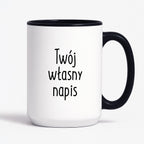 Kubek spersonalizowany z własnym napisem II