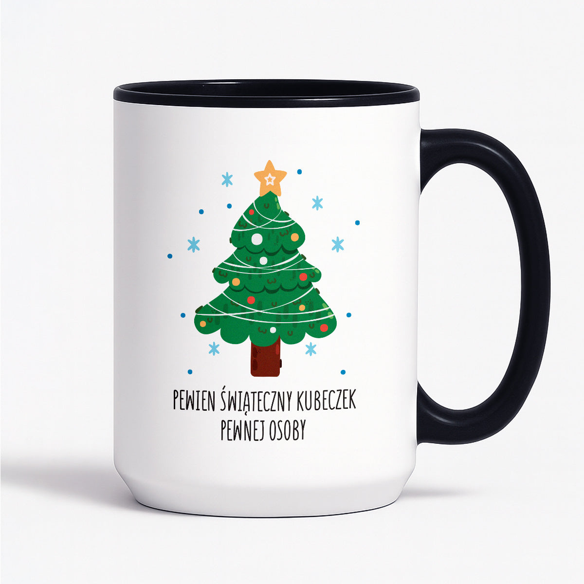 Kubek świąteczny - "Pewien świąteczny kubeczek pewnej osoby"