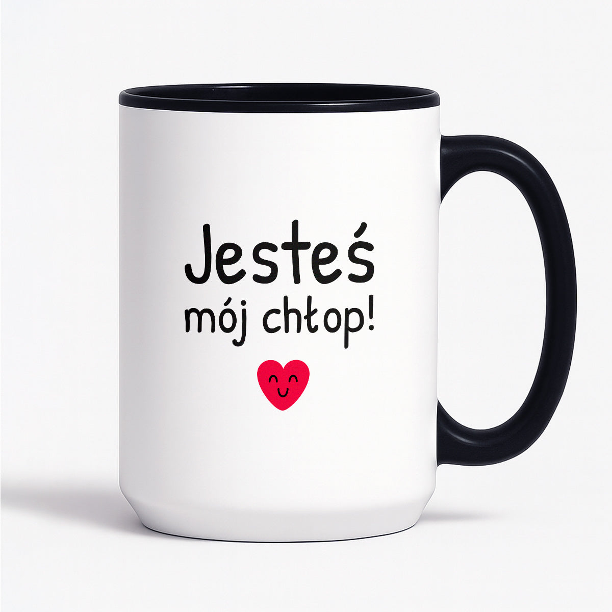 Kubek z nadrukiem - "Jesteś mój chłop!"