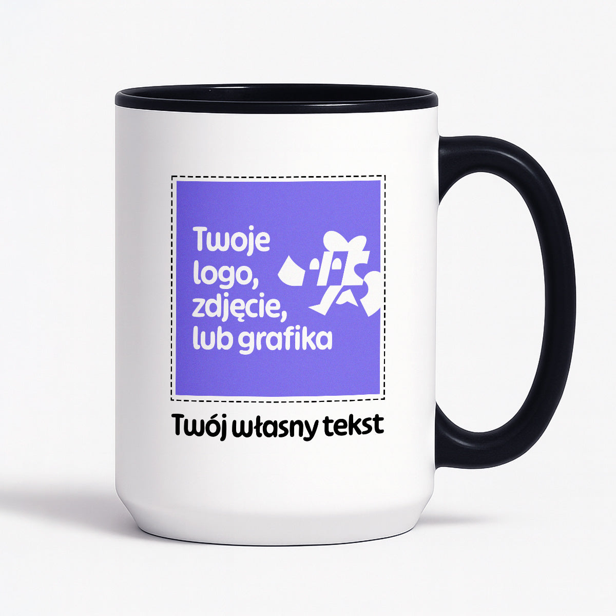 Kubek spersonalizowany z własnym zdjęciem / grafiką i podpisem