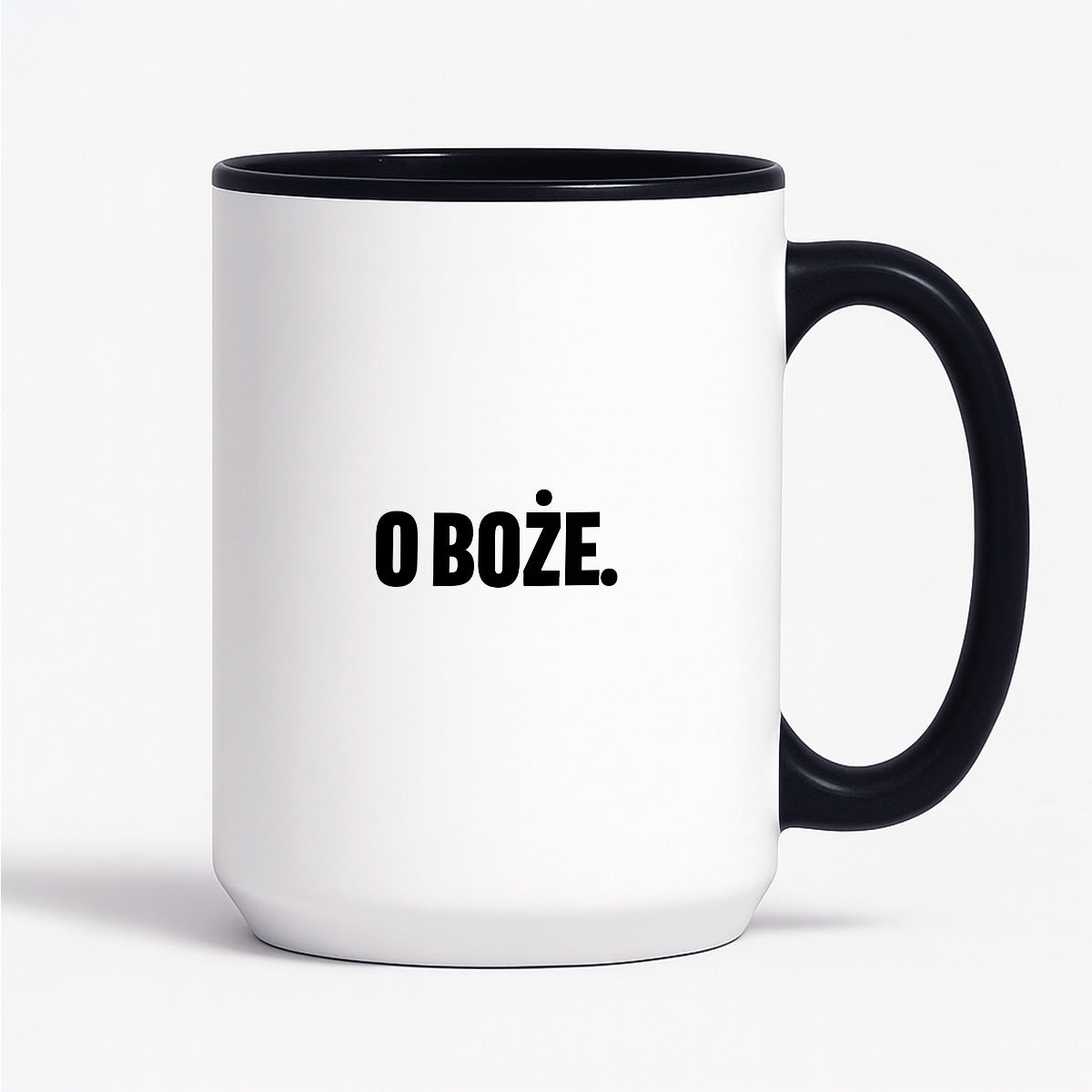 Kubek z nadrukiem - "O Boże."