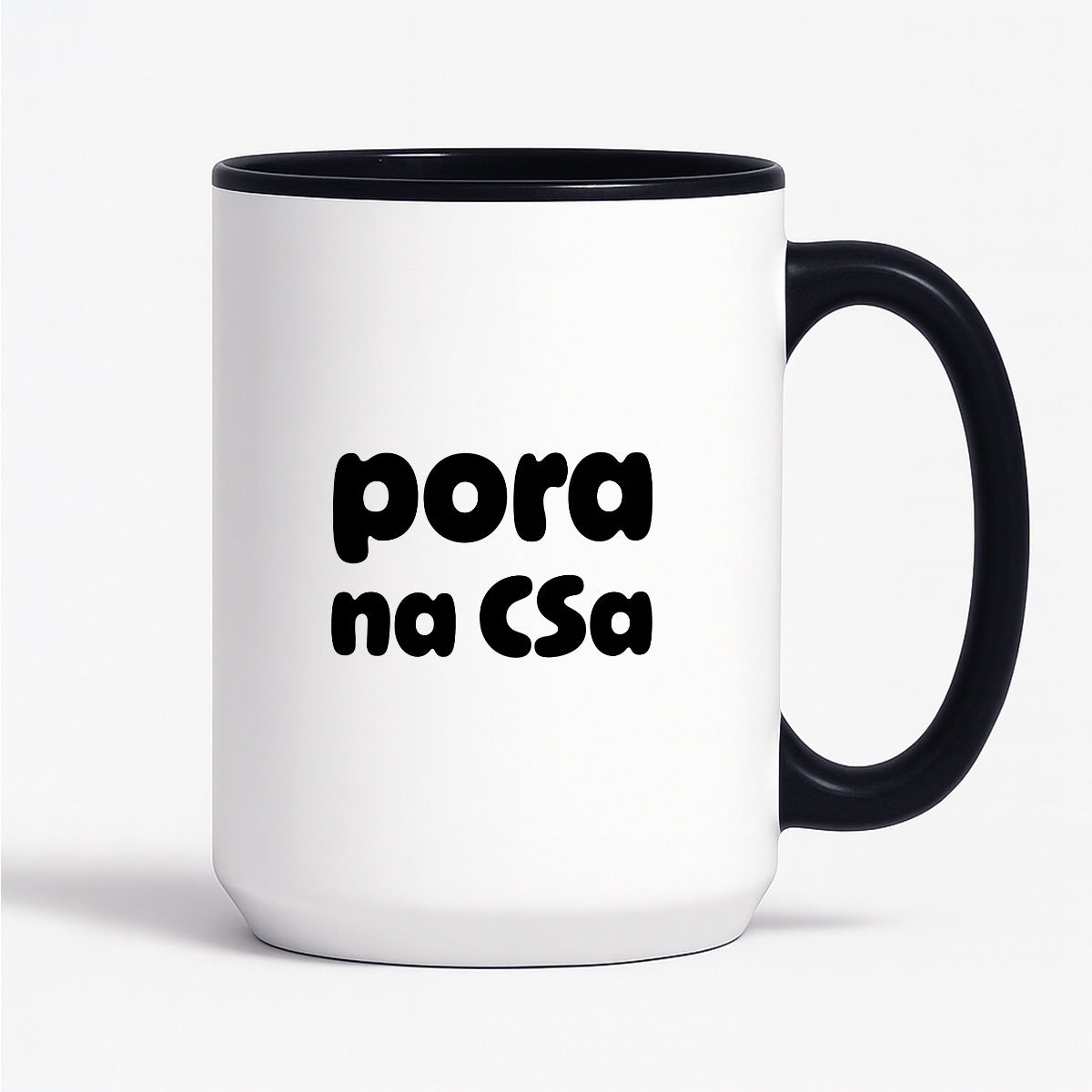 Kubek z nadrukiem "pora na CSa"