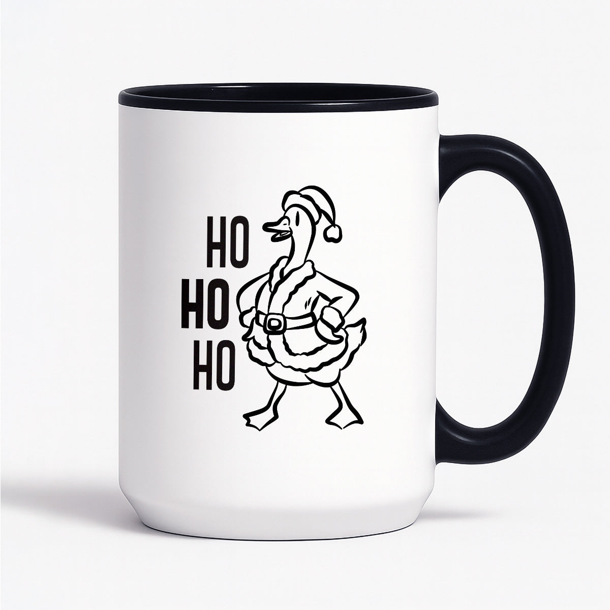 Kubek świąteczny z GĄSKĄ - "HO HO HO"
