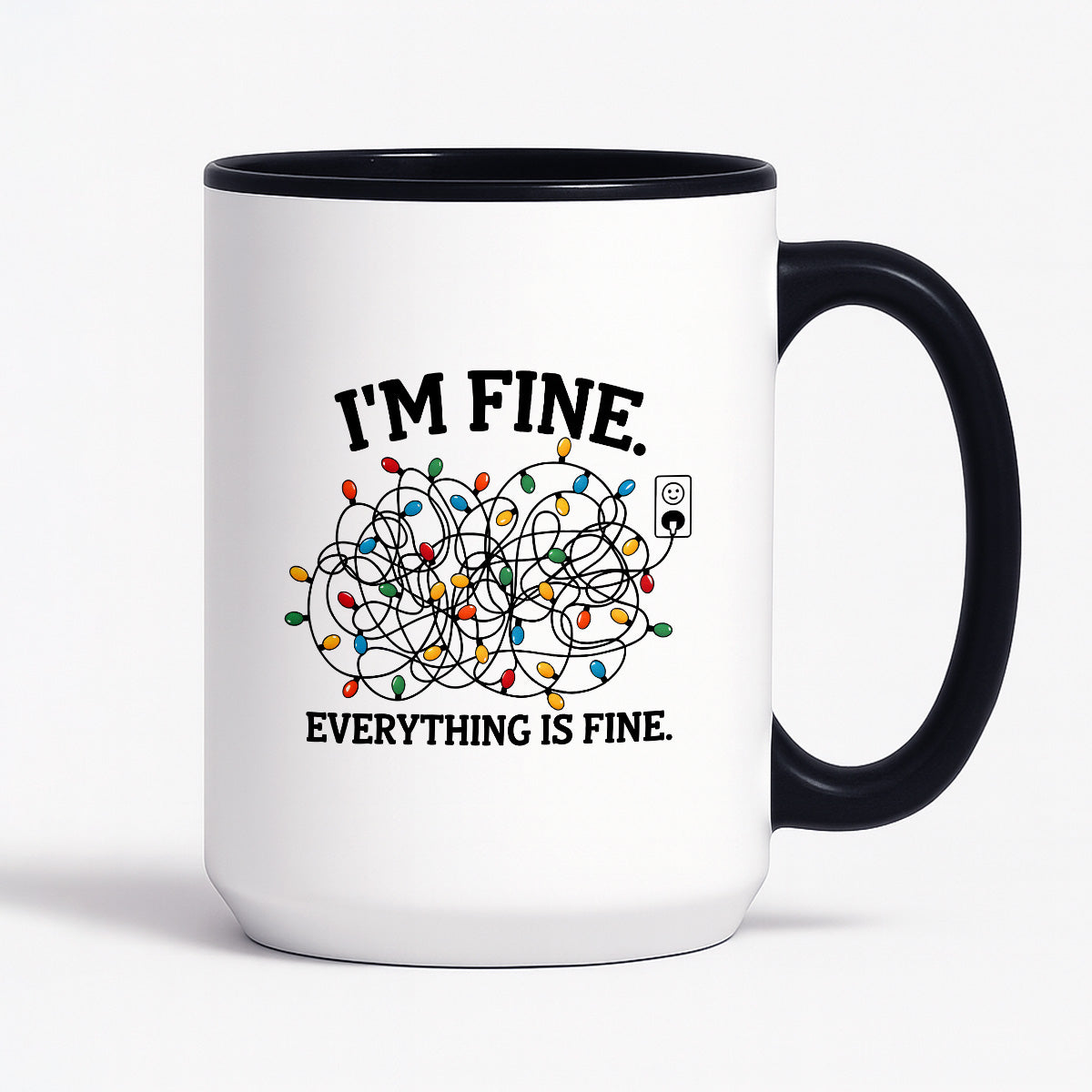 Kubek świąteczny "I'm fine. It's fine. Everything's fine."