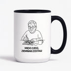 Kubek dla Babci / Dziadka - "Mięso zjedz, ziemniaki zostaw"