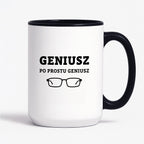 Kubek z nadrukiem - "GENIUSZ po prostu geniusz"