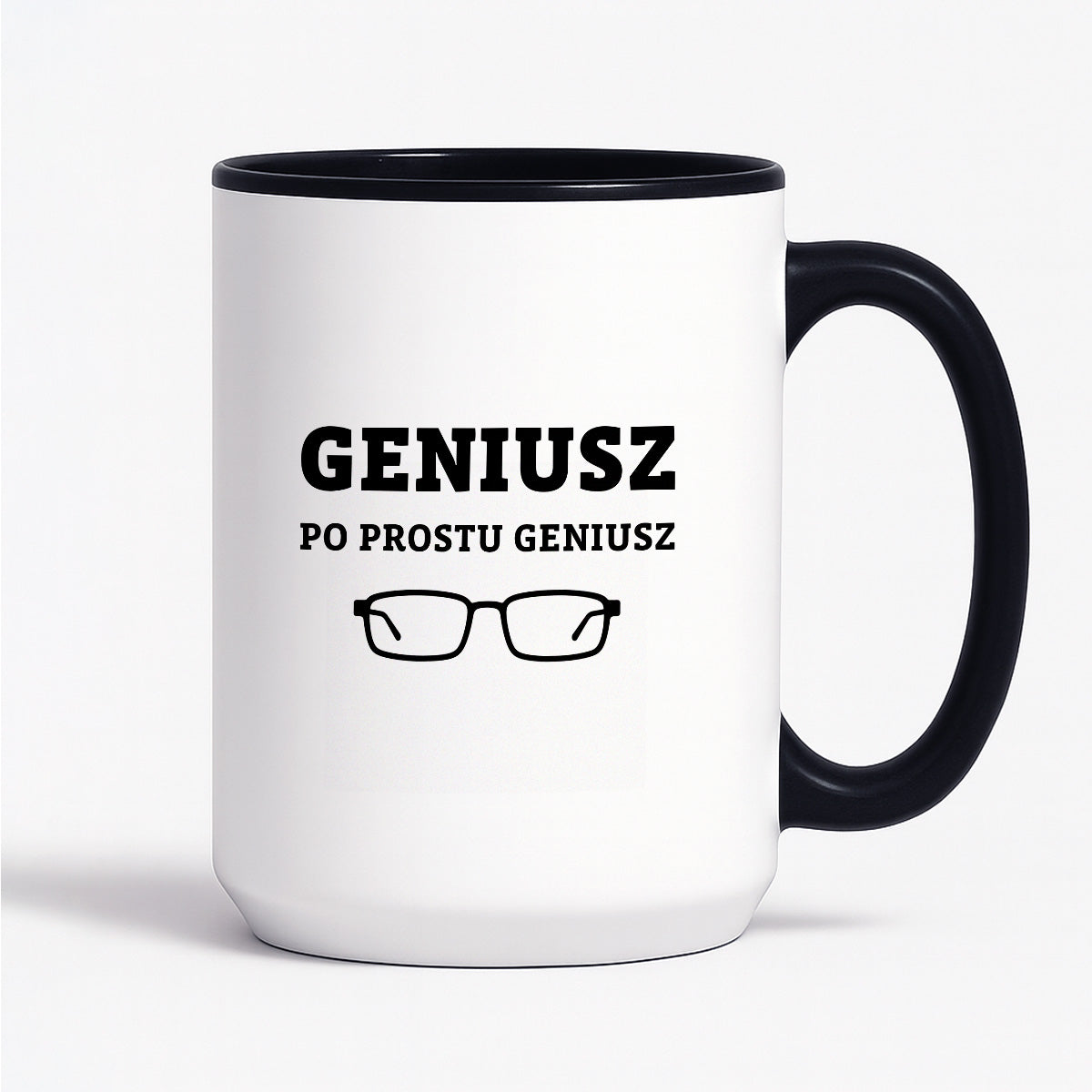 Kubek z nadrukiem - "GENIUSZ po prostu geniusz"