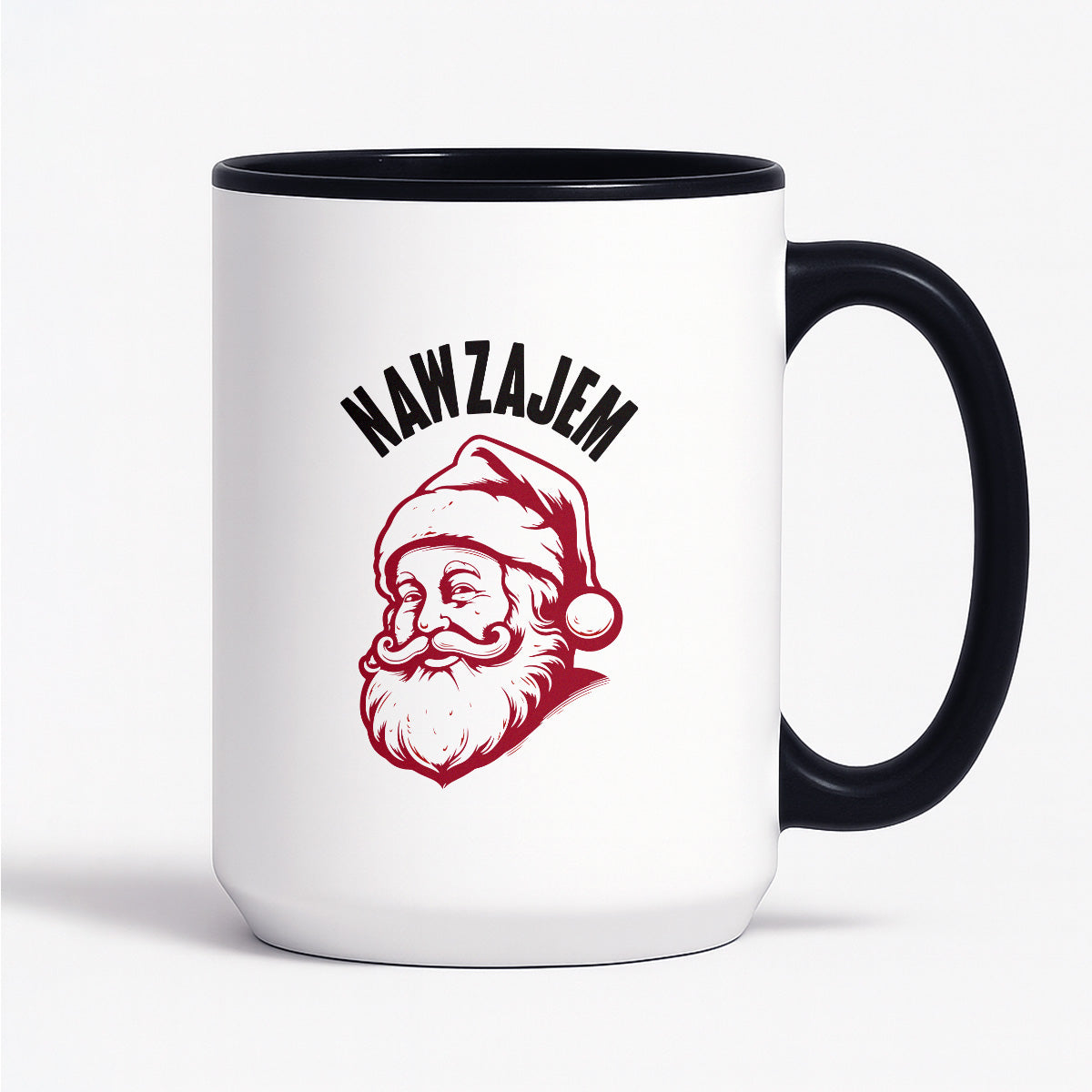 Kubek świąteczny z Mikołajem "Nawzajem"