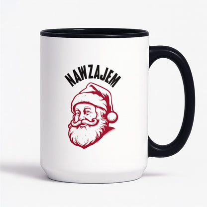 Kubek świąteczny z Mikołajem "Nawzajem"