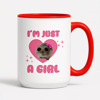 Kubek z nadrukiem "I'm just a girl"
