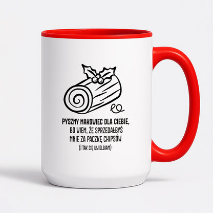 Kubek świąteczny - "MAKOWIEC" II