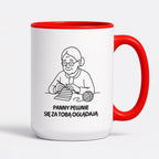 Kubek dla Babci / Dziadka - "Panny pewnie się za Tobą oglądają"