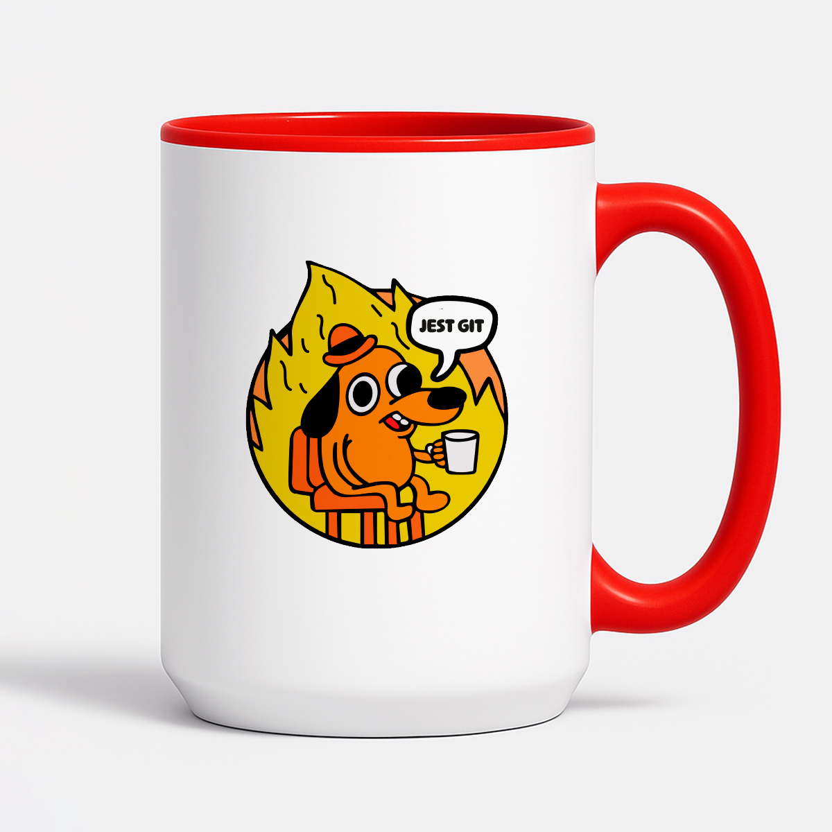 Kubek z nadrukiem - "Jest git"