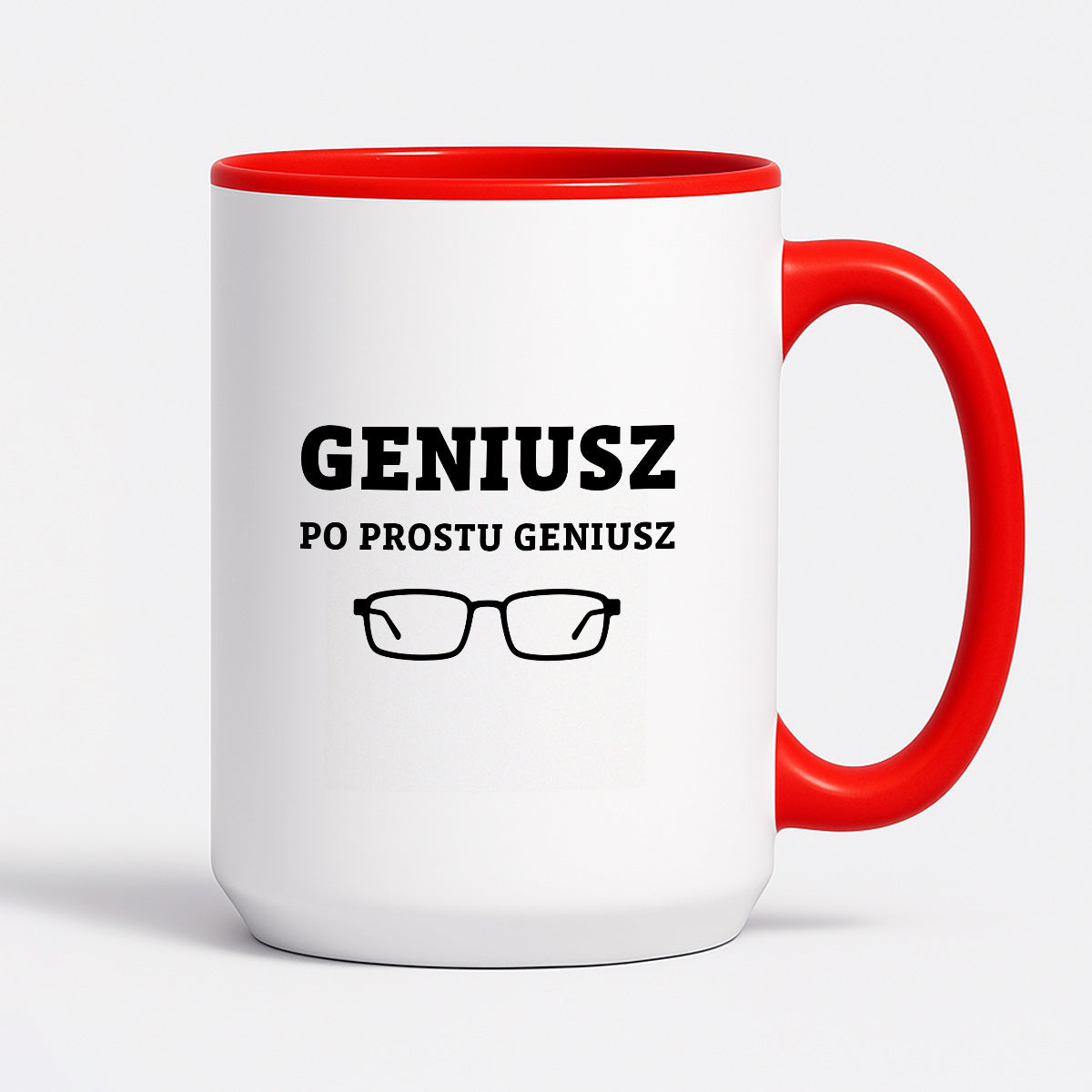 Kubek z nadrukiem - "GENIUSZ po prostu geniusz"