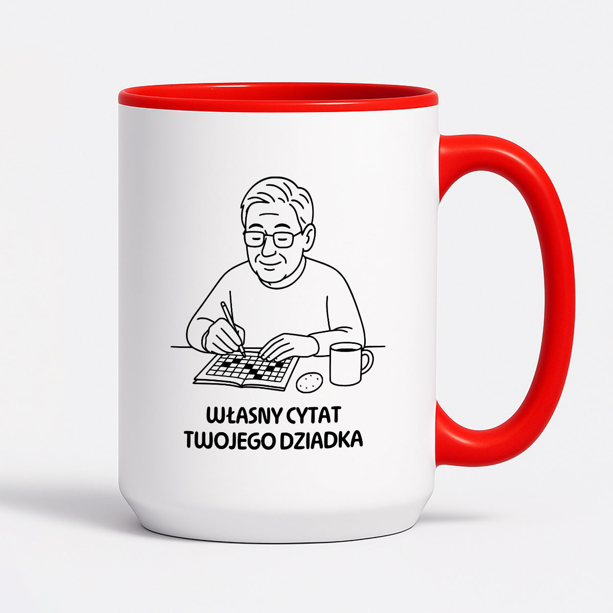 Kubek dla Babci / Dziadka - "Własny cytat"