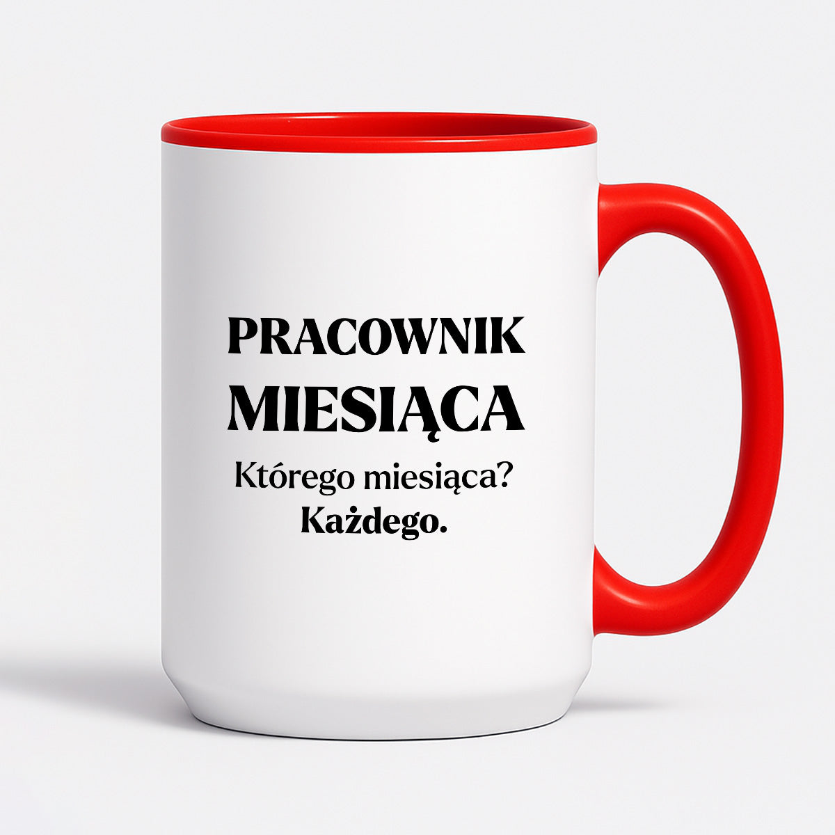 Kubek z nadrukiem - "Pracownik miesiąca"
