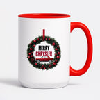 Kubek świąteczny mem "Merry Chrysler"