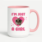 Kubek z nadrukiem "I'm just a girl"