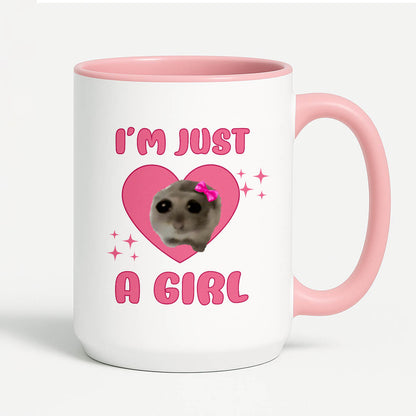 Kubek z nadrukiem "I'm just a girl"