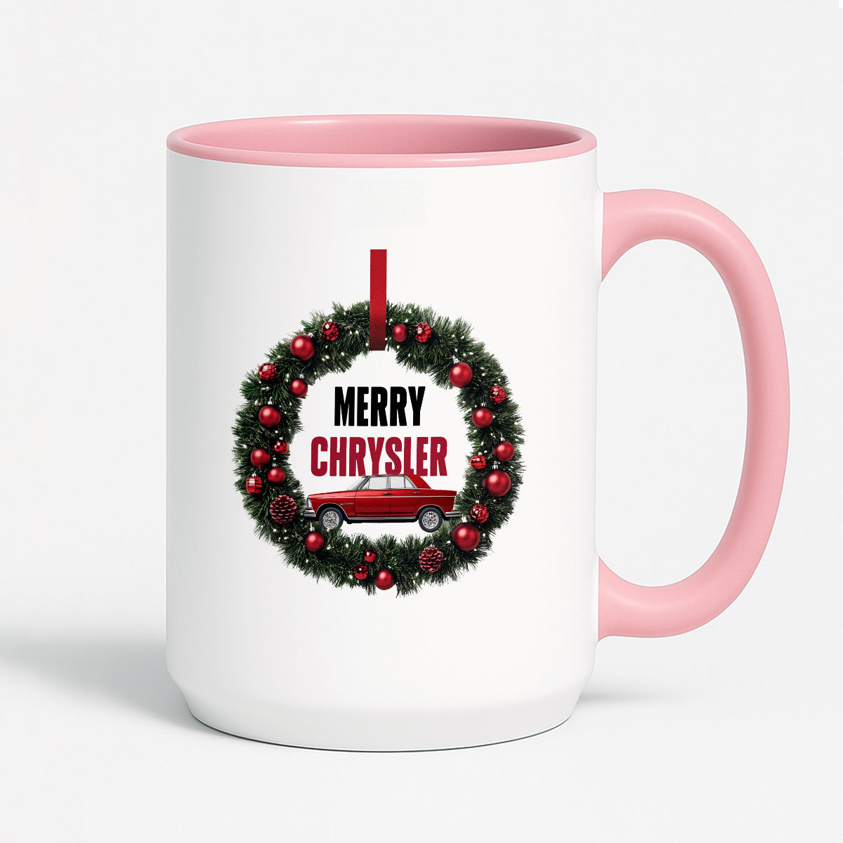 Kubek świąteczny mem "Merry Chrysler"