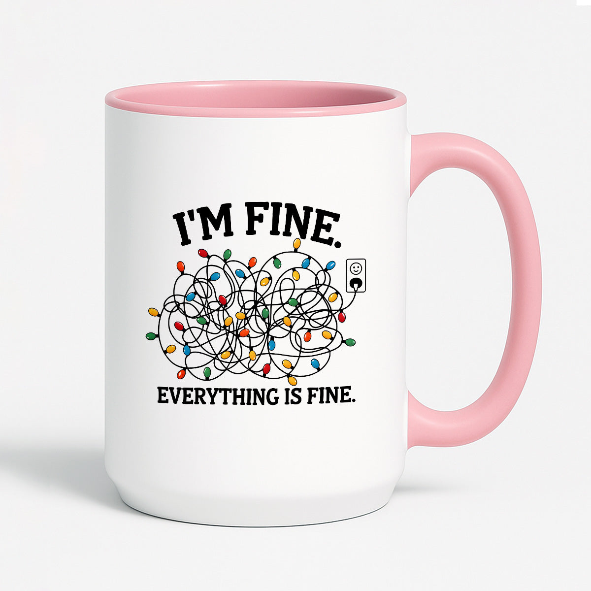 Kubek świąteczny "I'm fine. It's fine. Everything's fine."