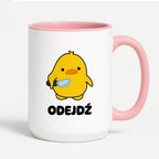 Kubek z nadrukiem - "Odejdź"