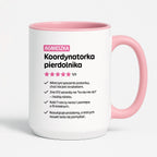 Kubek spersonalizowany z nadrukiem "Koordynatorka pierdolnika"
