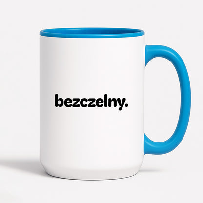 Kubek z nadrukiem - "bezczelny."