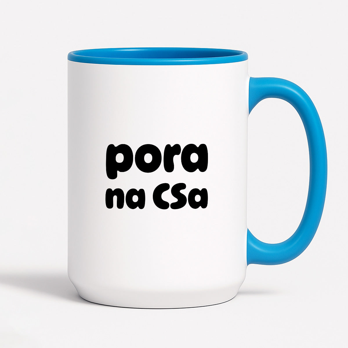 Kubek z nadrukiem "pora na CSa"