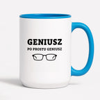 Kubek z nadrukiem - "GENIUSZ po prostu geniusz"