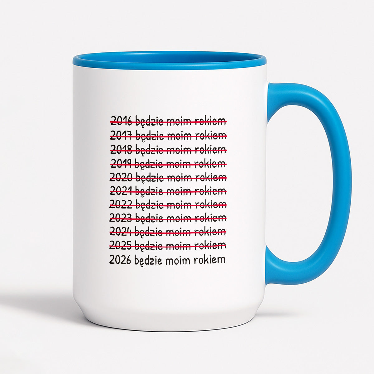 Kubek z nadrukiem - "2026 będzie moim rokiem"