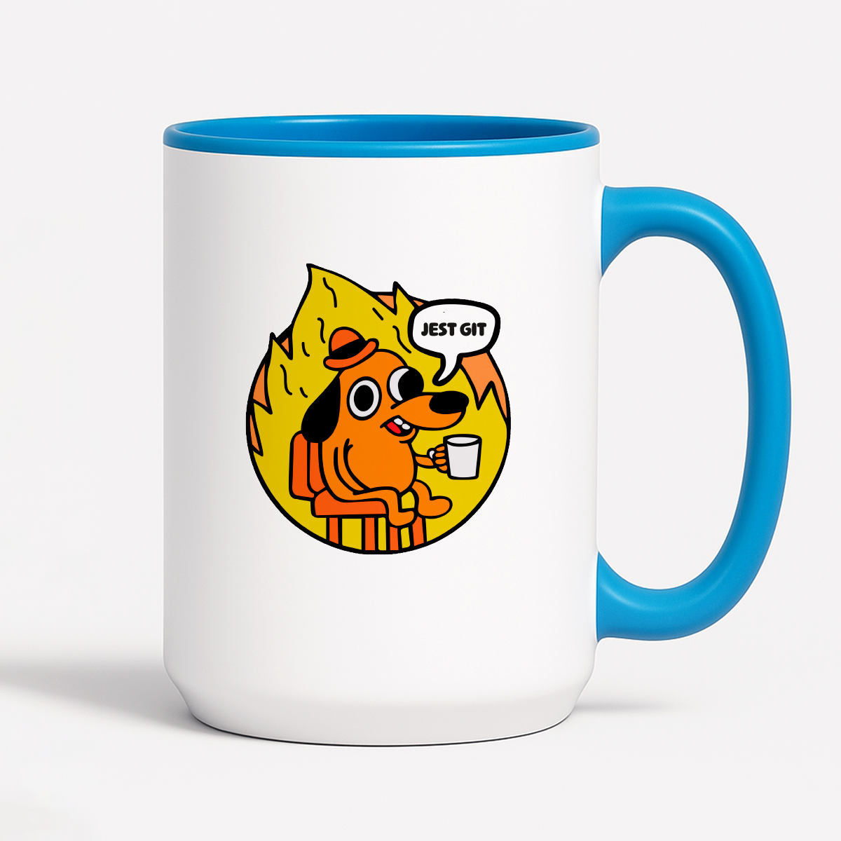 Kubek z nadrukiem - "Jest git"