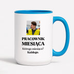 Kubek z nadrukiem - "Pracownik miesiąca ze zdjęciem"