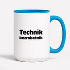 Kubek z nadrukiem - "Technik bezrobotnik"