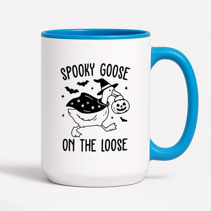 Kubek z nadrukiem "Spookie goose on the loose" HALLOWEEN 🎃