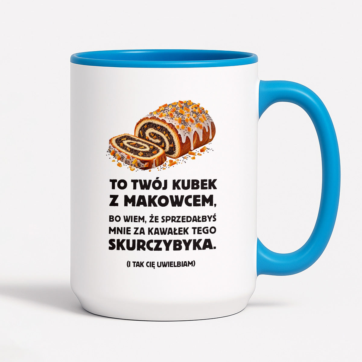 Kubek z nadrukiem "Kubek z makowcem"