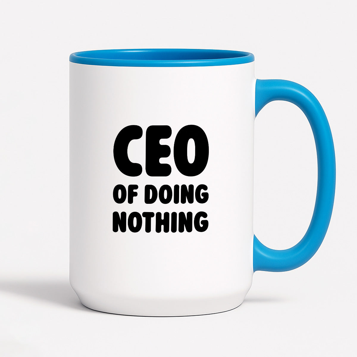 Kubek z nadrukiem - "CEO of doing nothing"