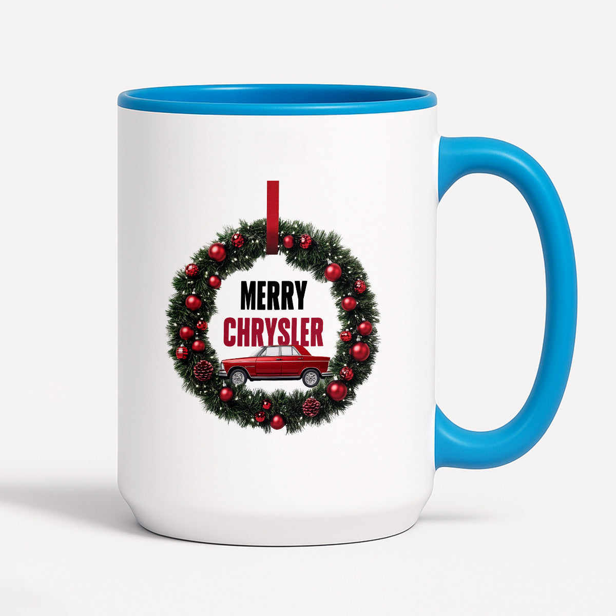 Kubek świąteczny mem "Merry Chrysler"