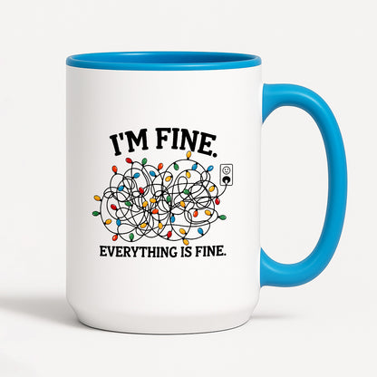 Kubek świąteczny "I'm fine. It's fine. Everything's fine."
