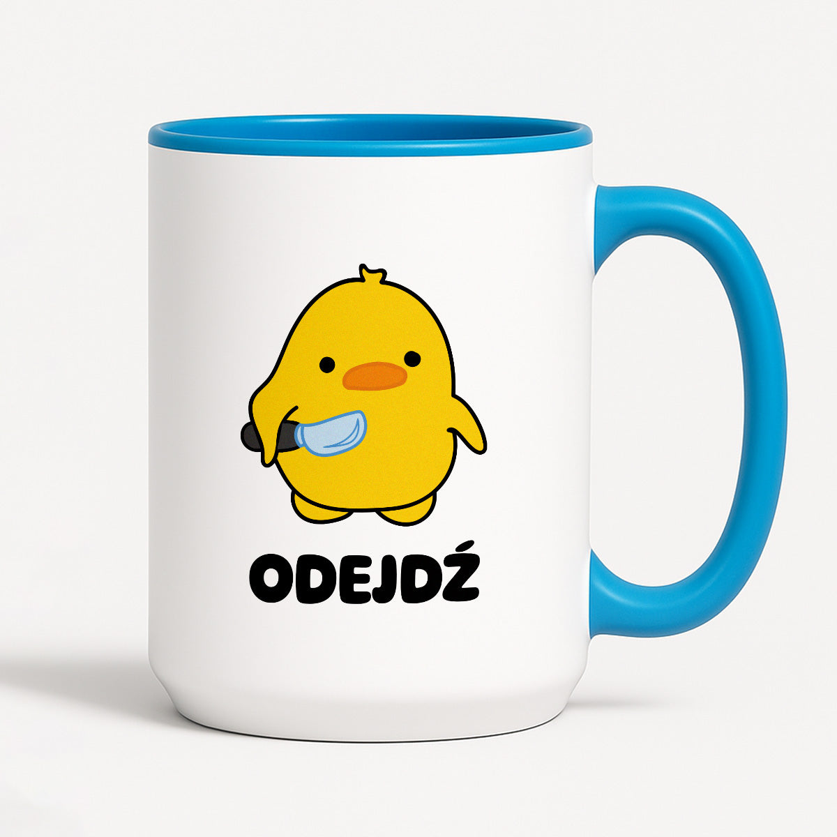 Kubek z nadrukiem - "Odejdź"