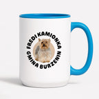 Kubek z nadrukiem - "Fredi Kamionka Gmina Burzenin"