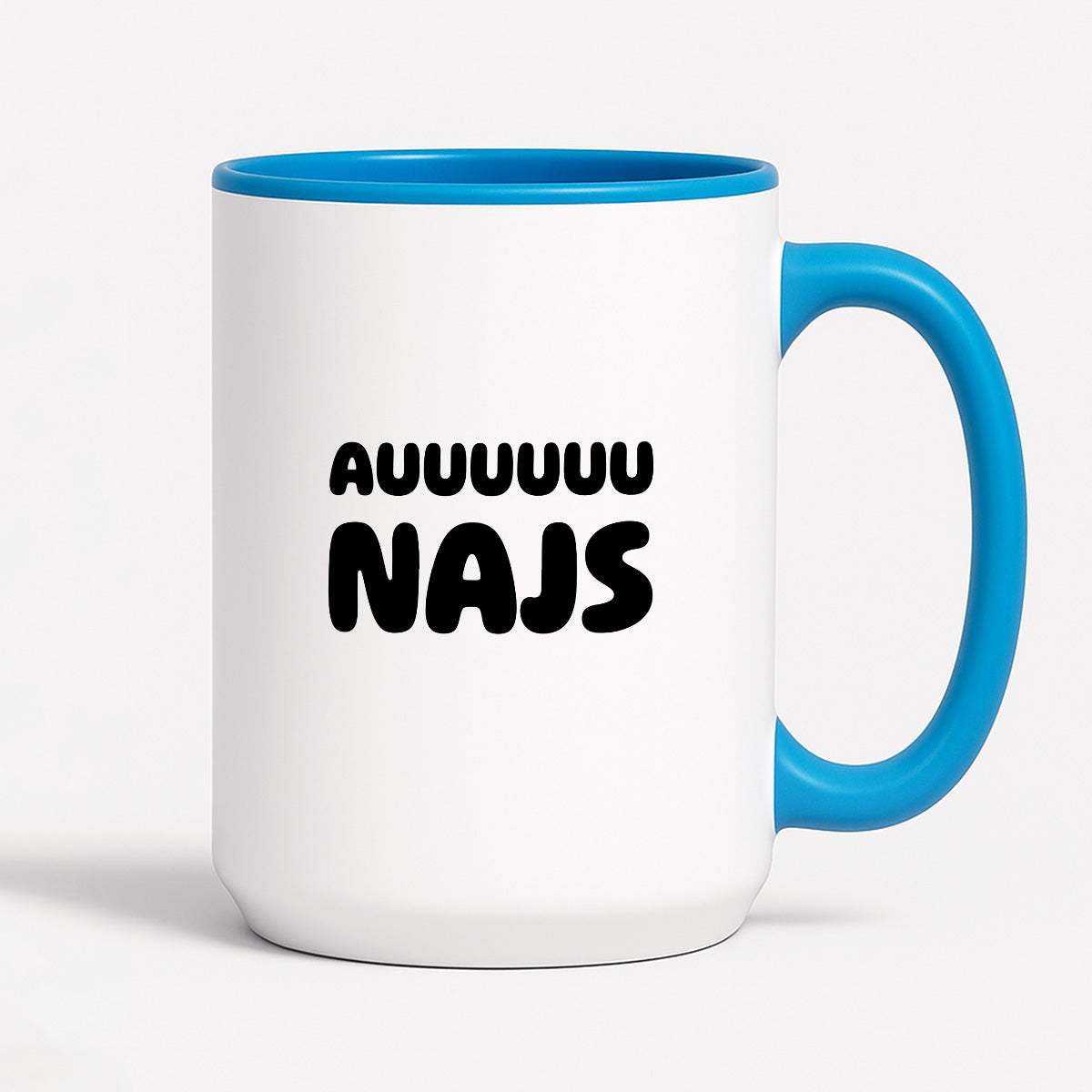 Kubek z nadrukiem - "Auuuuu NAJS"