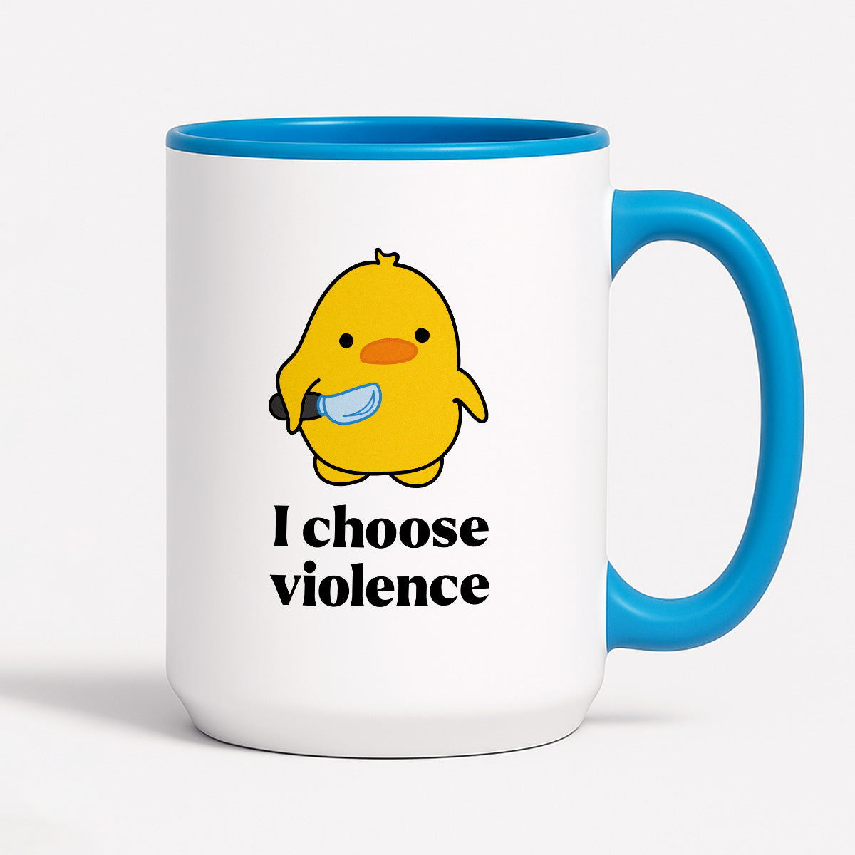 Kubek z nadrukiem - I choose violence