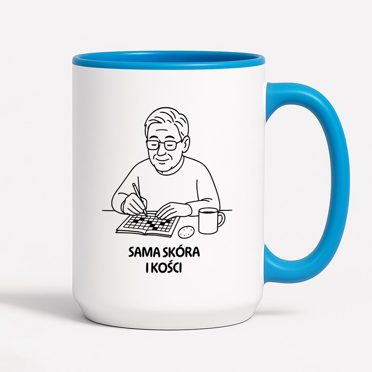 Kubek dla Babci / Dziadka - "Sama skóra i kości"