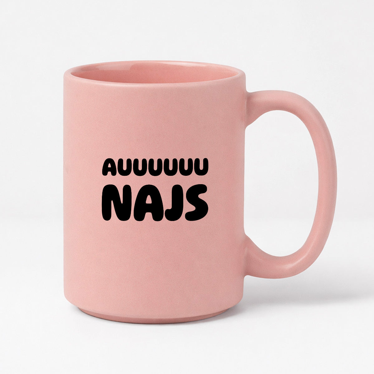 Kubek z nadrukiem - "Auuuuu NAJS"