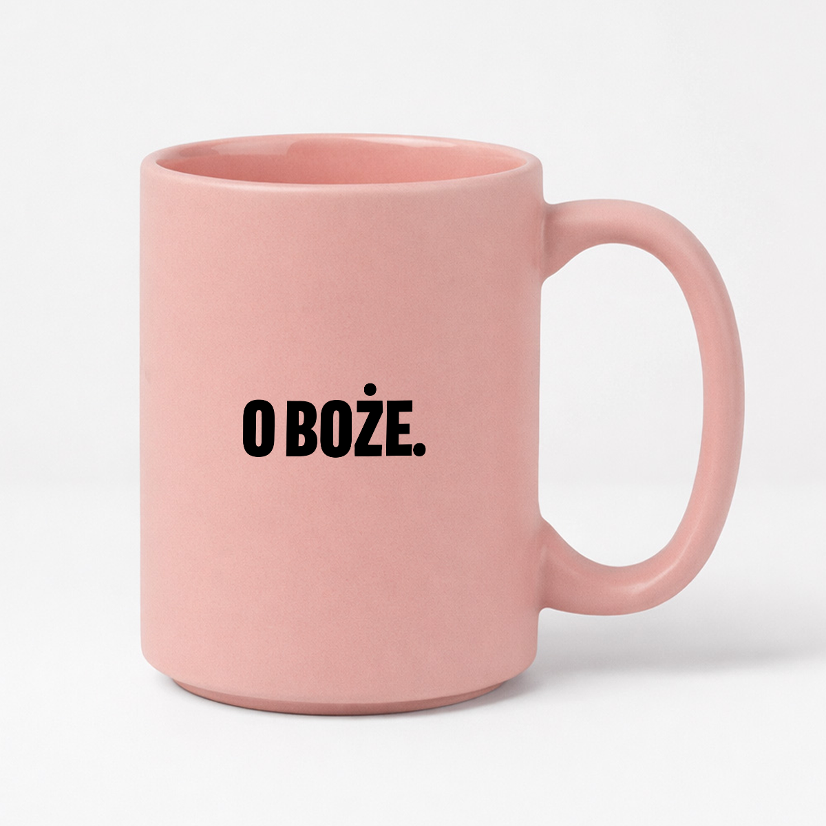 Kubek z nadrukiem - "O Boże."